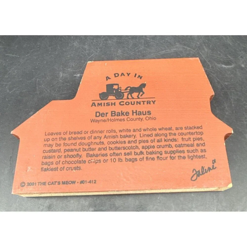 VTG The Cats‎ Meow Series City News, Amish Country, London Series Set Of 3